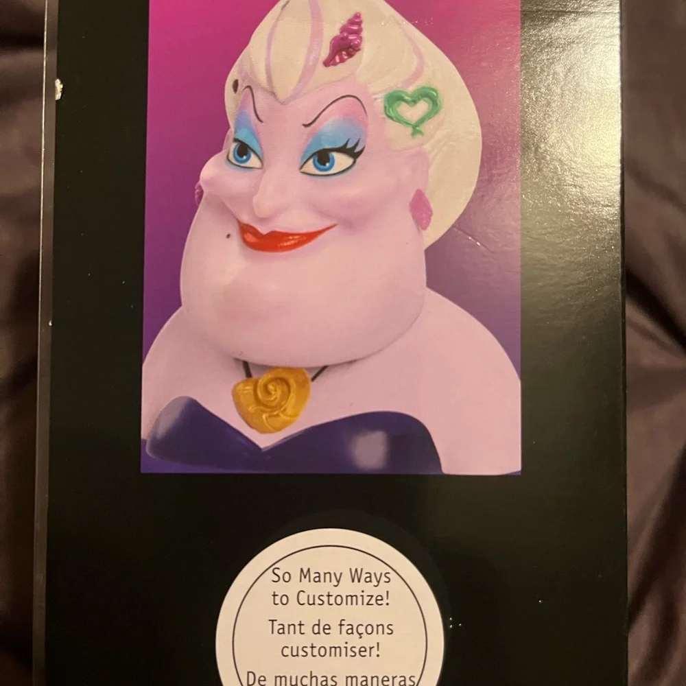 Disney Villains Ursula Styling Set - Purple and Black - Picture 2 of 3